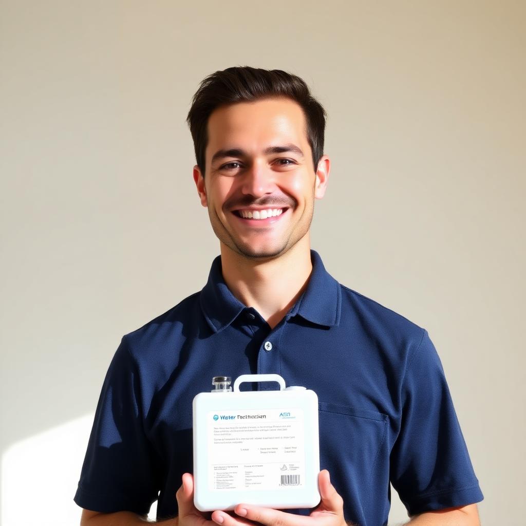 Honest Water Arkansas technician ready for a free home water test
